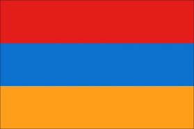 世界の国旗　ヨーロッパ諸国　アルメニア　/　ARMENIA　/　ARM