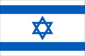 世界の国旗　中東諸国　イスラエル　/　ISRAEL　/　ISR