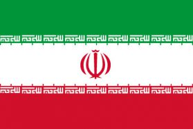 世界の国旗　中東諸国　イラン　/　IRAN　/　IRN