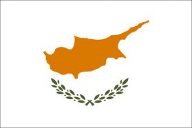 世界の国旗　ヨーロッパ諸国　キプロス　/　CYPRUS　/　CYP