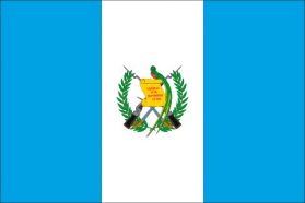 世界の国旗　北米・中南米諸国　グアテマラ　/　GUATEMALA　/　GTM
