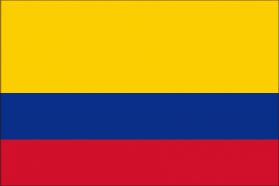 世界の国旗　北米・中南米諸国　コロンビア　/　COLOMBIA　/　COL