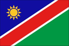 世界の国旗　アフリカ諸国　ナミビア　/　NAMIBIA　/　NAM