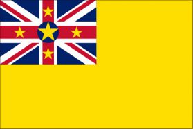 世界の国旗　大洋州諸国　ニウエ　/　NIUE　/　NIU