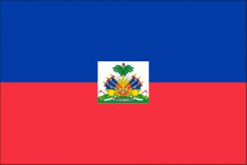 世界の国旗　北米・中南米諸国　ハイチ　/　HAITI　/　HTI