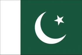 世界の国旗　アジア諸国　パキスタン　/　PAKISTAN　/　PAK