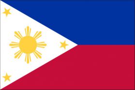 世界の国旗　アジア諸国　フィリピン　/　PHILIPPINES　/　PHL