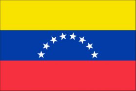 世界の国旗　北米・中南米諸国　ベネズエラ　/　VENEZUELA　/　VEN